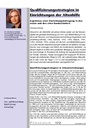 Qualifizierungsstrategien in Einrichtungen der Altenhilfe