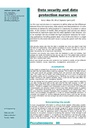 Datensicherheit und Datenschutz in der Pflege