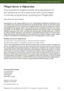 Pflegen lernen in Afghanistan. Eine explorative Vergleichsstudie als Ausgangsbasis für die Gestaltung transformatorischer Lehr-Lernprozesse in Anerkennungsverfahren ausländischer Pflegekräfte