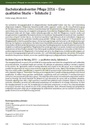 Bachelorabsolventen Pflege 2016 – Eine qualitative Studie, Teilstudie 2
