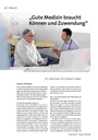 "Gute Medizin braucht Können und Zuwendung."