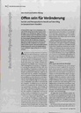 Offen sein für Veränderung