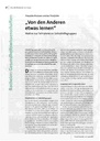 Von den Anderen etwas lernen
