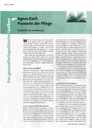 Agnes Karll, Pionierin der Pflege