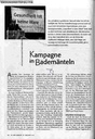 Kampagne in Bademänteln