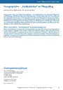 Kurzgespräche – „Kostbarkeiten“ im Pflegealltag