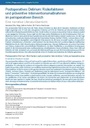 Postoperatives Delirium: Risikofaktoren und präventive Interventionsmaßnahmen im perioperativen Bereich. Eine narrative Literaturübersicht